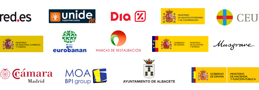 logotipos de las empresas cientes de Alianza Formacin Empresarial